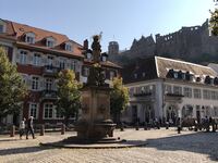 1_Blick vom Marktplatz auf die Heidelberger Schlossruine